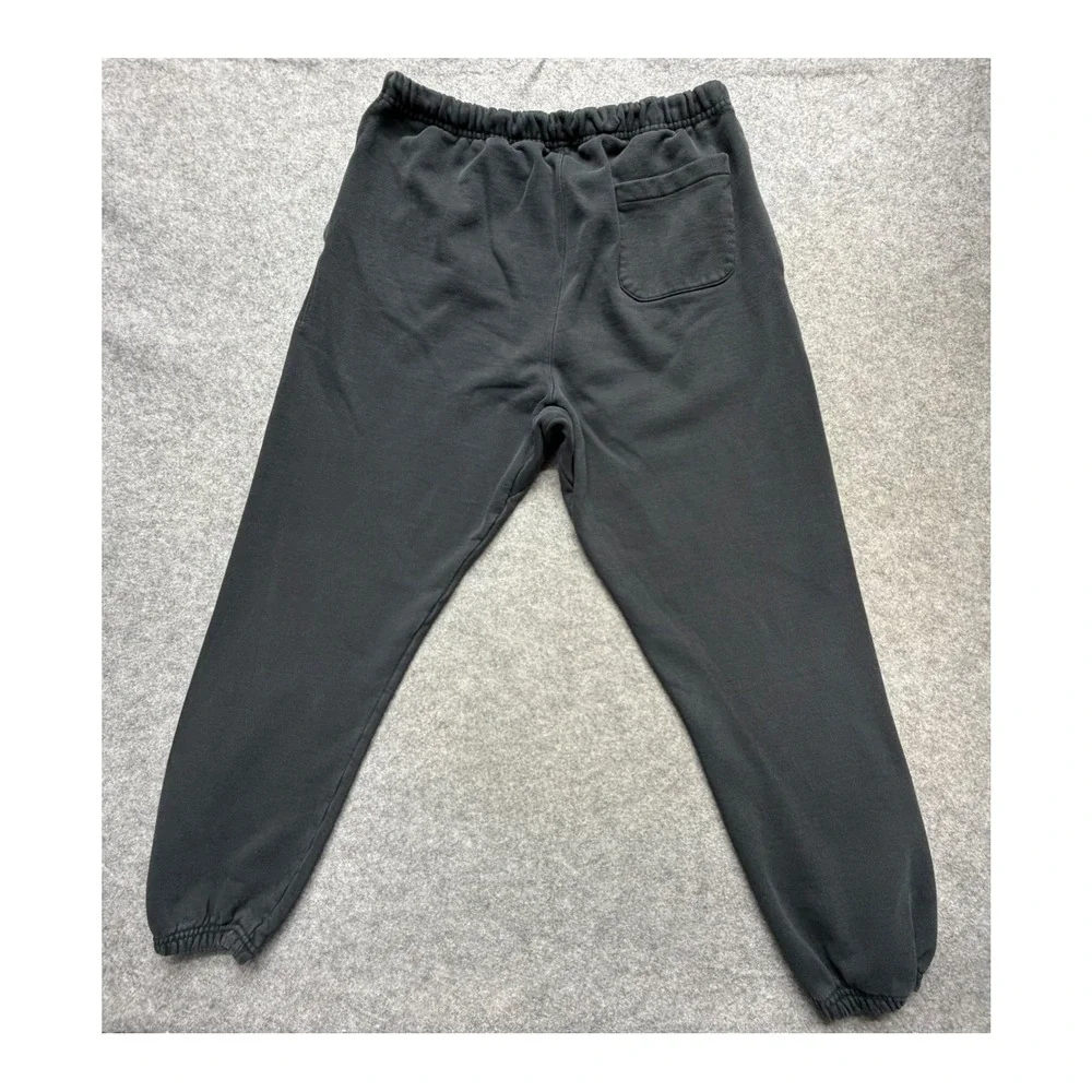 Vintage Champion Reverse Weave Sweatpants Mens XL Black Fleece Joggers Logo 90s